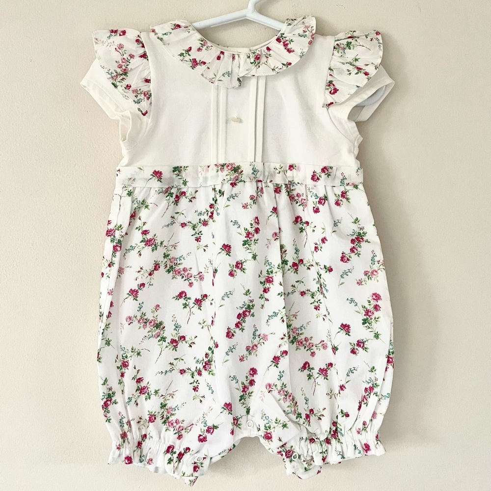 NWOT Patachou baby girl romper 12 months old